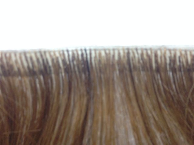 Mega hair de fita adesiva - Cabelo Natural - 45cm