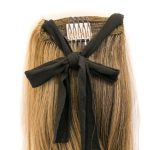Rabo de Cavalo com laço - Cabelo Natural - 30cm